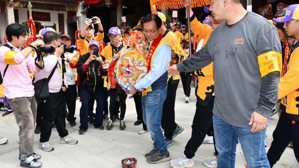 影／彰化南瑤宮第一期修復竣工　入火安座再現風華