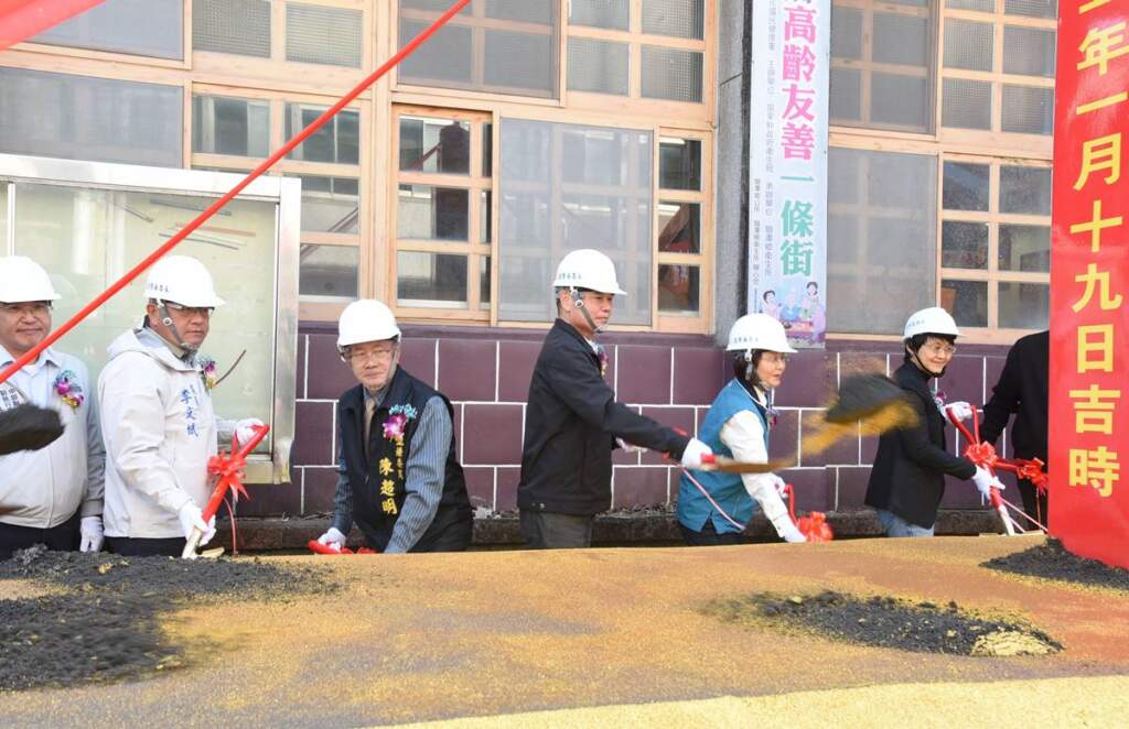 苗栗新建文化會館暨圖書館動土　明年完工將成為獅潭新地標