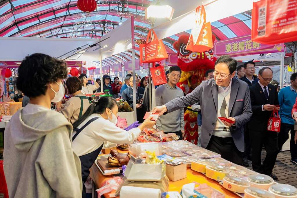 桃園年貨大街今起跑　串連兩地感受年節熱鬧氛圍
