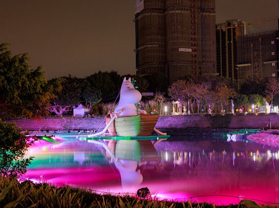 中台灣燈會聯名IP受矚目　拍姆明、送姆明引爆超人氣