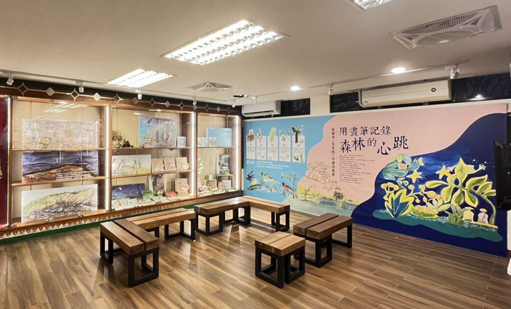 「吳憶萍（多多鳥）手繪插畫展」移師禮納里　分享六龜森林藝術之美