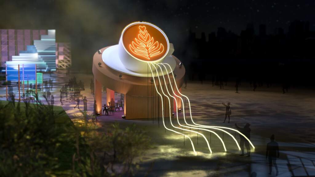 「台灣燈會」攜手台電　打造「城市暖光咖啡館」推廣永續用電觀念