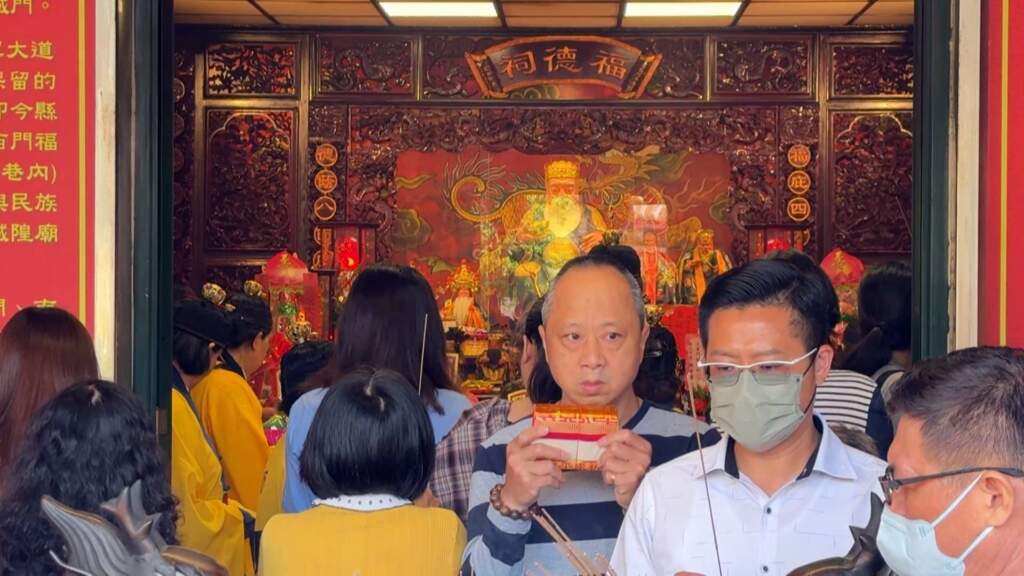 影／頭牙迎土地公生日　彰化大東門福德祠盛大祝壽