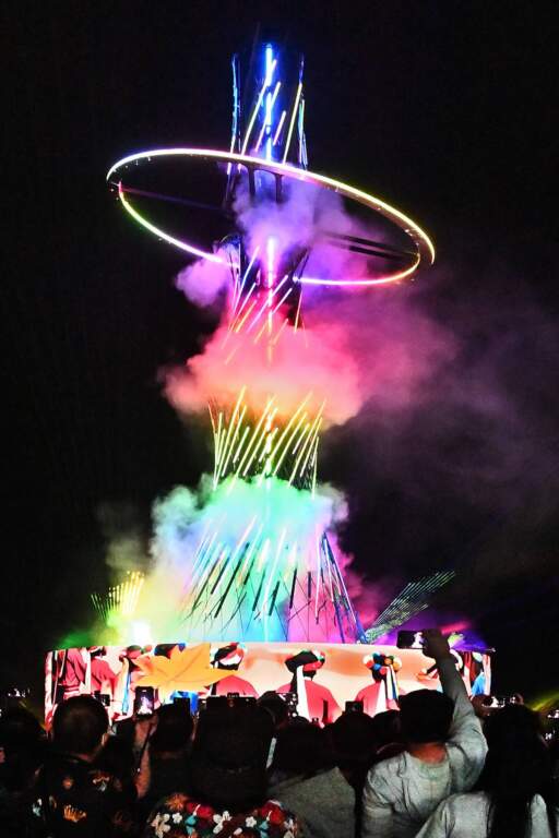 2026台灣燈會開幕「世界的阿里山」點亮嘉義 點亮臺灣