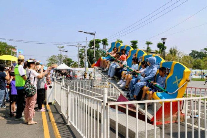 膨鼠公園變身童樂王國　雲林童樂會引爆連假親子熱潮