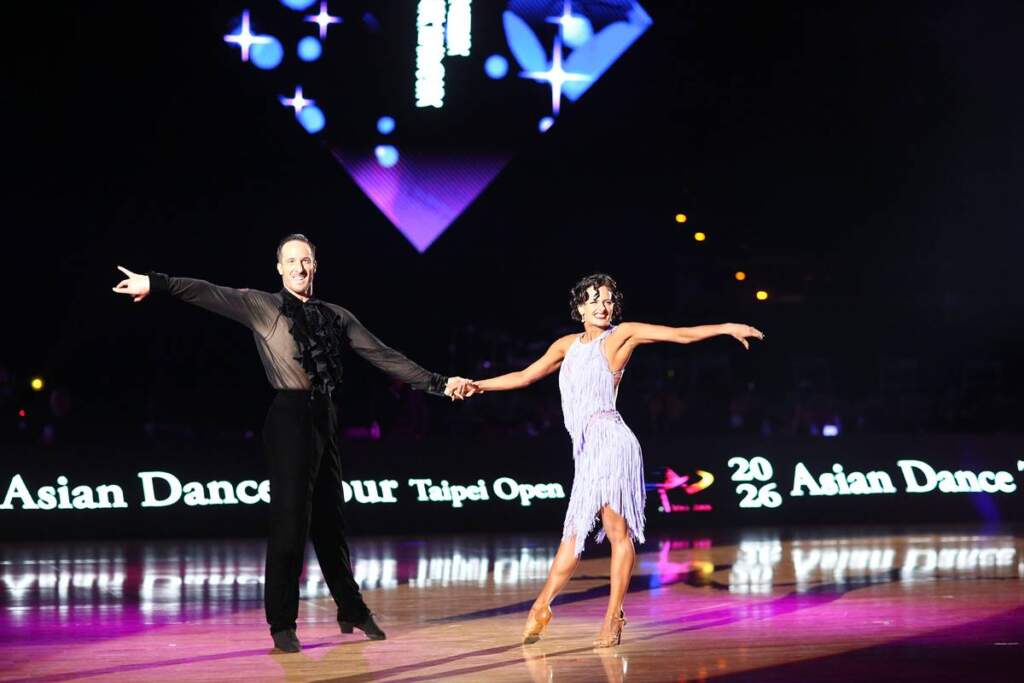 2026國標舞亞巡賽臺北公開賽圓滿落幕　33國千名好手臺北小巨蛋競艷