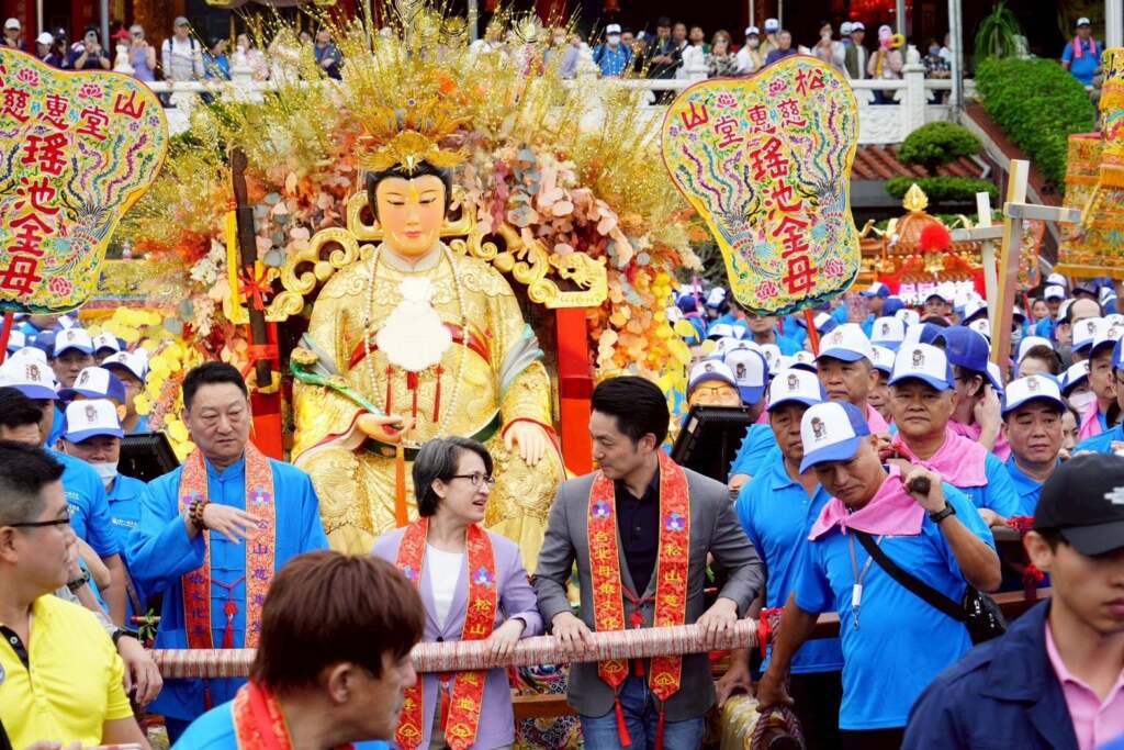 臺北母娘文化季起駕　蔣萬安：信仰凝聚人心