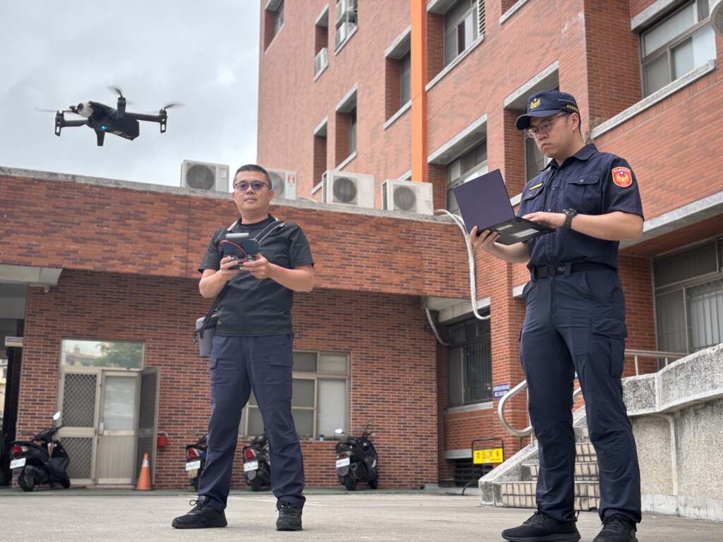 雙媽會彰化！彰警啟動「無人機」科技全力疏導交通