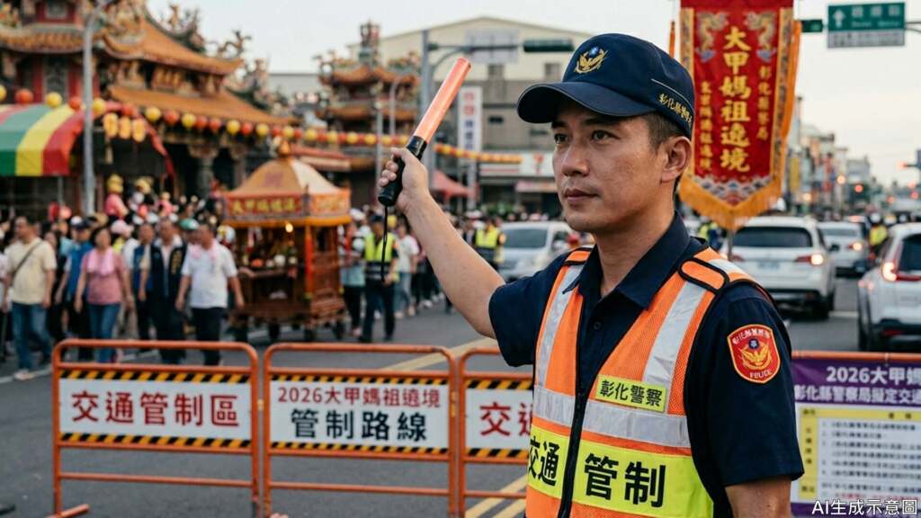 2026大甲媽祖遶境　彰化縣警察局啟動交通疏導管制應變