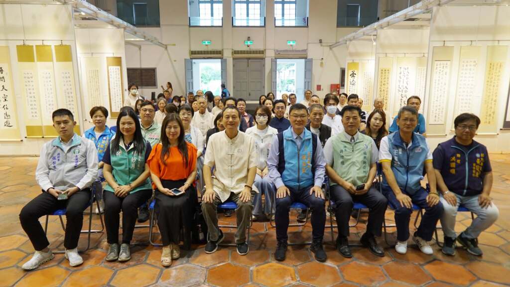 崇晉書道學會「鹿城晉風」會員聯展　鹿港公會堂展出