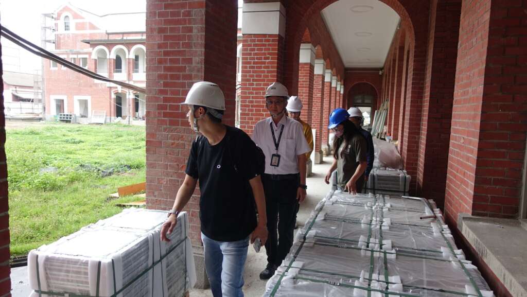 「台中州廳」再利用工程進度全速推進　李智富率隊視察督導